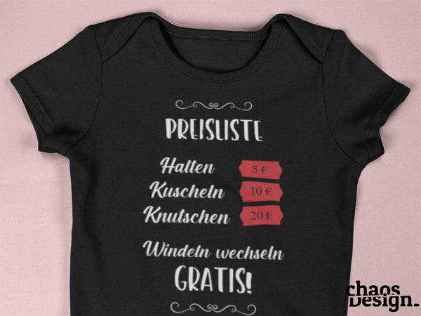 Body „Preisliste“