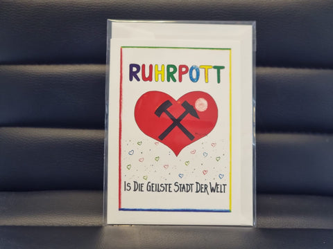 Klappkarte "Geilste Stadt der Welt"