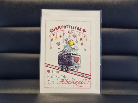Klappkarte "Ruhrpottliebe"