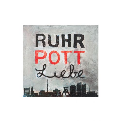 Leinwand "Ruhrpottliebe - Skyline"