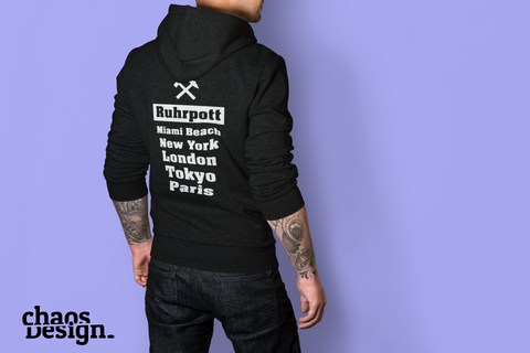 Zip-Hoodie "Ruhrpott - Meine Heimat"