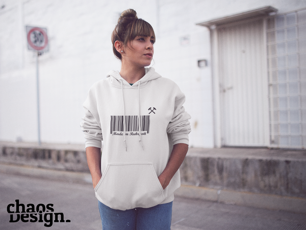 Lady's Hoodie "Made im Ruhrpott"