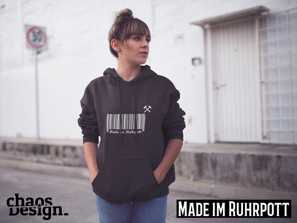 Lady's Hoodie "Made im Ruhrpott"