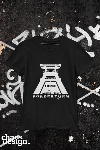 Lady's T-Shirt "Home is where the Förderturm is"